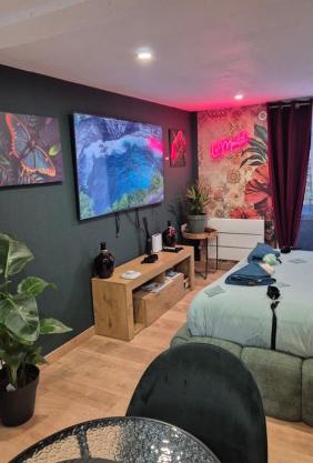 LoveRoom le moutik du bord de mer avec SPA et sauna parking gratuit