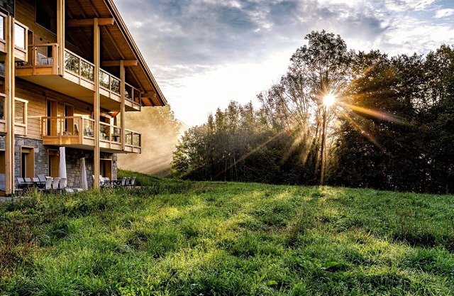 Luxurious apartment with sauna in France Portes du Soleil. Hiking in summer, skiing in winter