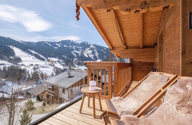 Luxurious apartment with private sauna and sunny balcony