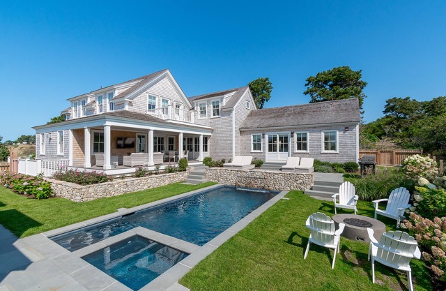 LUXURIOUS Nantucket Vacation Compound: 8 BR suites, pool, spa, theater.