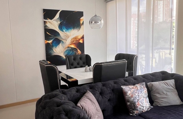 Luxurious space with panoramic views of the city