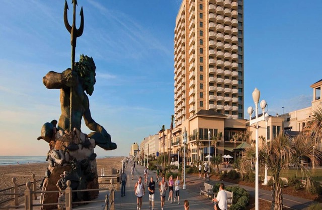Luxurious two bedroom at the sophisticated Oceanaire Resort Hotel on VA Beach.