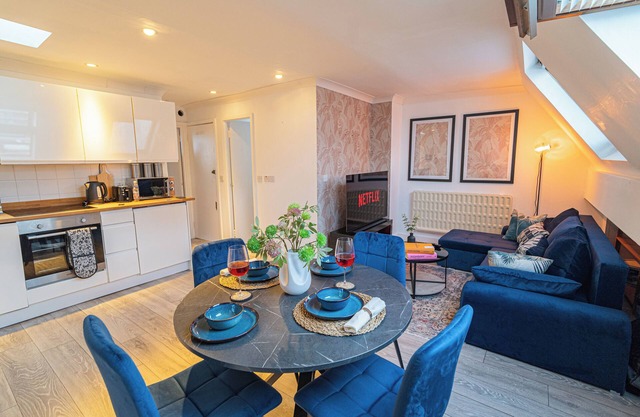 Luxury 1-bed|nNear to Hammersmith station+ Netflix
