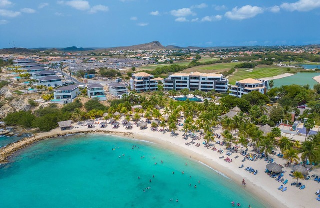 Luxury 2 BDR beachfront apartment at “The Shore” on Blue Bay Resort Curacao