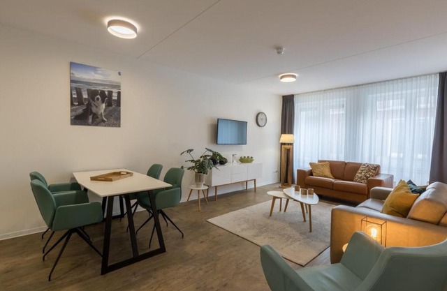 Luxury 4 person apartment pet allowed Zoutelande