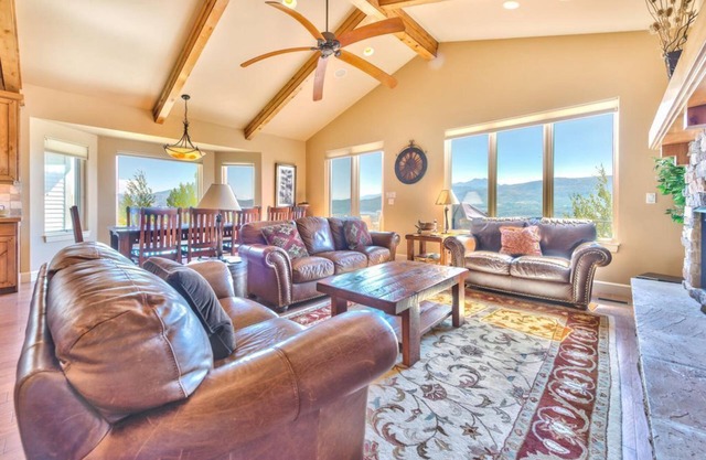 Luxury 6BR Mountain Retreat - Hot Tub, Views, Game Room, Powder Mountain