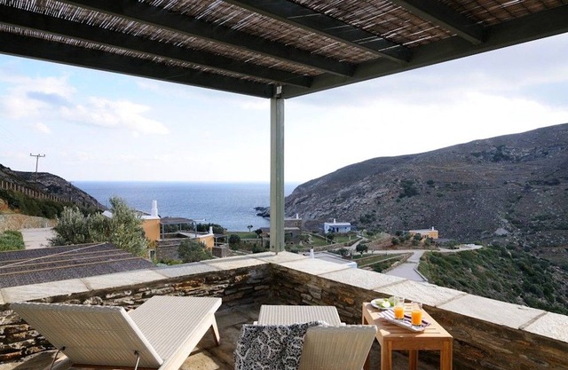 Luxury Andros Suites | Stunning Suite with Amazing Sea View | Zorkos