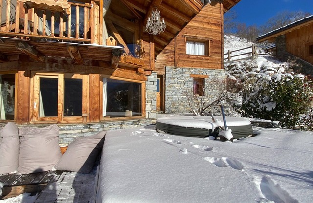 Luxury Chalet La Rosiere 200 m2 5*, 5Ch, 4Sdb, 10 pers