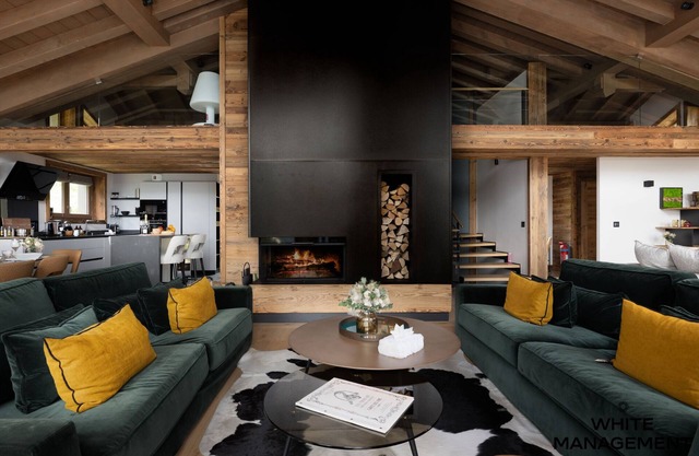 Luxury chalet at the entrance of le Belvédère