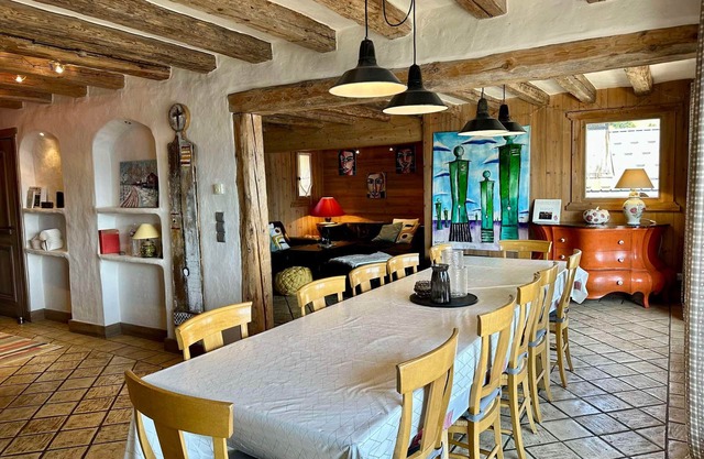 Luxury chalet 5 bedrooms with hammam, near the slopes