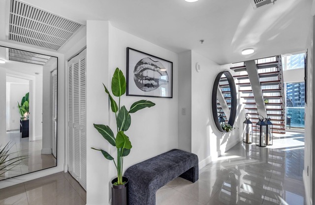 Luxury Corner Loft with Stunning Miami River Views