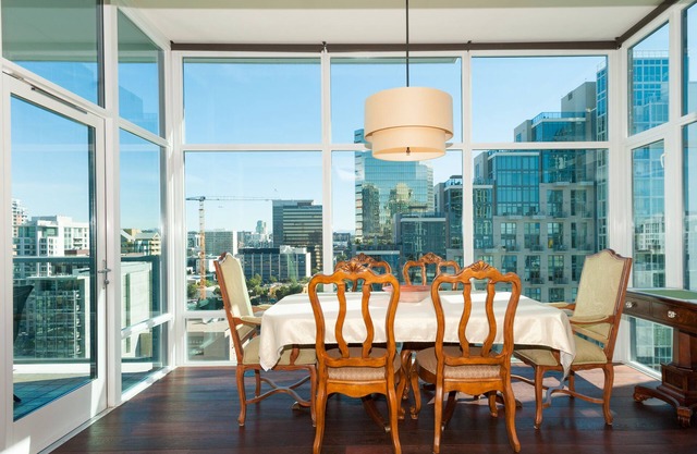 Luxury furnished 2B/2BA, stunning views, premier Little Italy boutique high rise