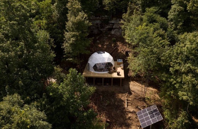 Luxury Glamping Geodesic Dome