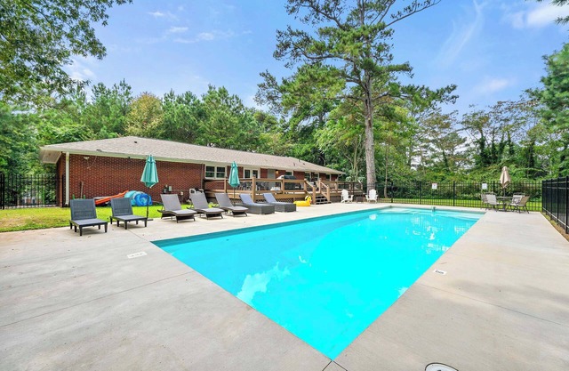 Luxury Hidden Oasis 4BR Pool 2 Acres ATL