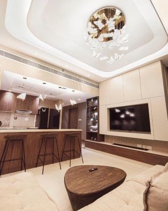 Luxury Huge 1BR apartment With Private Garden in Uptown Al Zahia
