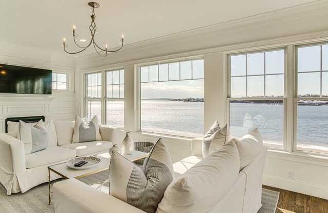 Luxury Ocean Front Home w/its own Private Beach. New, Clean+ High end finishes.