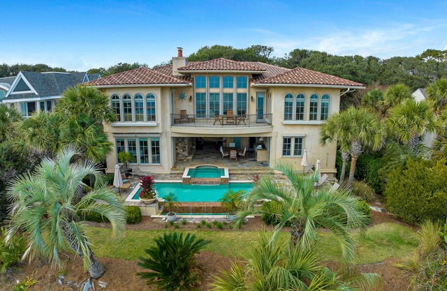 Luxury Oceanfront Oasis with a pool and theater