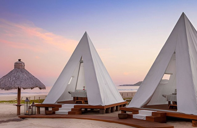 Luxury paradise resort Vidanta w/ocean,garden view private plunge pool, Hot tub