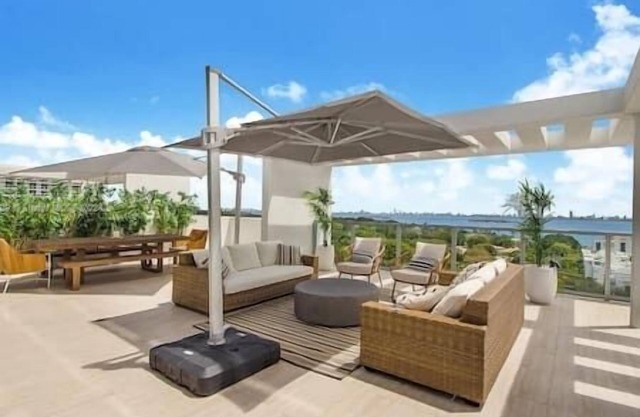 Luxury Penthouse with Water Views and Massive Private Terrace and Free Parking