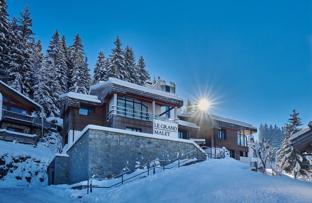 Luxury ski-in ski-out apartment, 8 pers, fireplace at Les Carroz d'Arâches