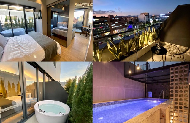 Luxury Smart Loft in Bogota With Private Terrace and Jacuzzi