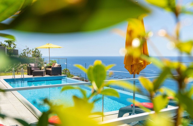 Luxury villa with infinity pool