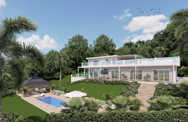 Luxury Villa with Huge Pool and Amazing Ocean View