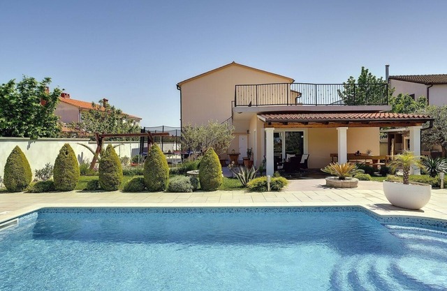 Luxury villa with private pool near sandy beach