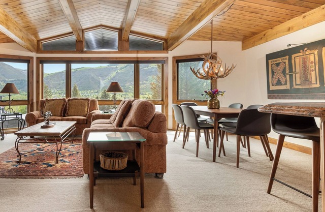 Magical mountain escape tucked on the slopes of Aspen Mtn. pool/parking/wifi