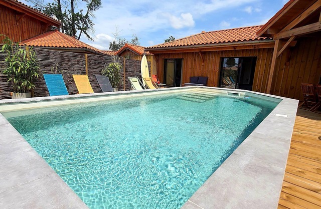 Magnificent, comfortable house with heated swimming pool