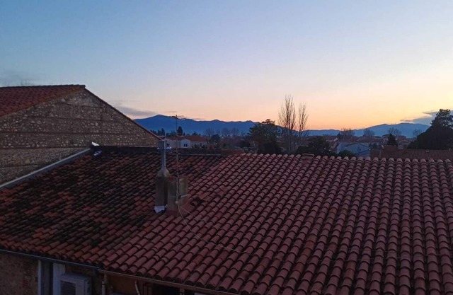 Magnificent duplex with panoramic view of the Canigou mountains
