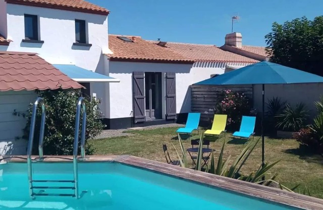 Maison Avec Piscine à 700m de la Plage