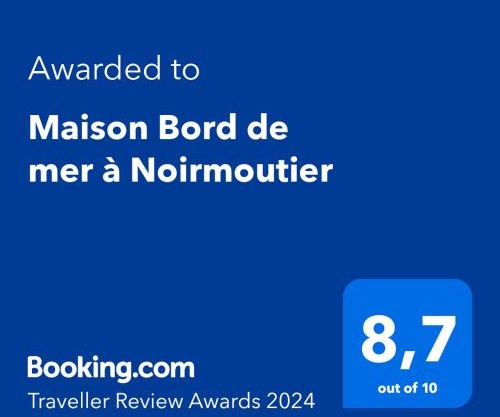 Maison Bord de mer à Noirmoutier