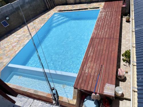 Maison de 2 chambres avec piscine partagee terrasse et wifi a Le Moule a 5 km de la plage