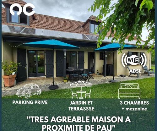Maison familiale avec jardin - Proche Centre Pau