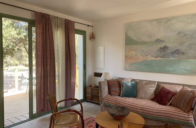 Maisonette in the heart of an organic farm, 5 minutes from Saint-Florent and the beaches