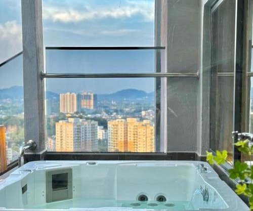 Melaka Imperio JACUZZi 7pax-Jonker 2 bedroom By De George