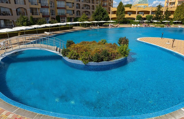MENADA * Aheloy Palace * Studio with pool and sea view
