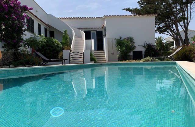 Menorca, large house, quiet, beautiful pool and Mediterranean garden.