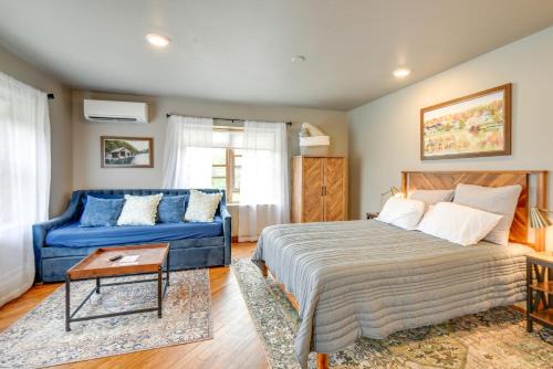 Meredith Studio Near Downtown Hike, Swim, Ski!