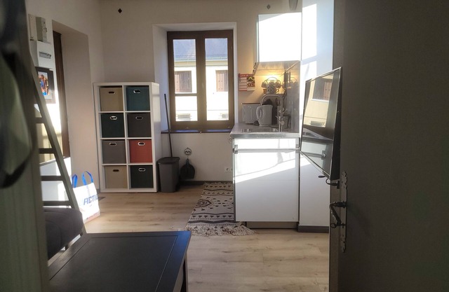 Mezzanine studio