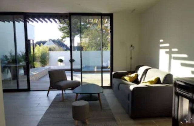 Mini-villa Design Avec Jacuzzi, la Plage à Pied
