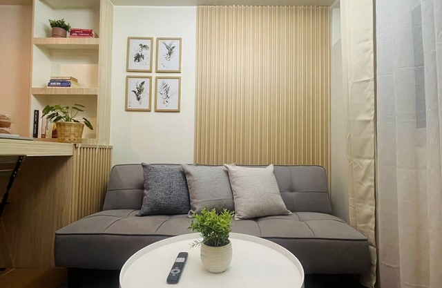 Minimalist Studio condo unit near Davao International Airport with AC, WiFi