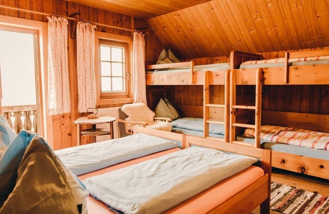 Mirnock - 6-bett Familienzimmer mit Ostbalkon - Alexanderhütte