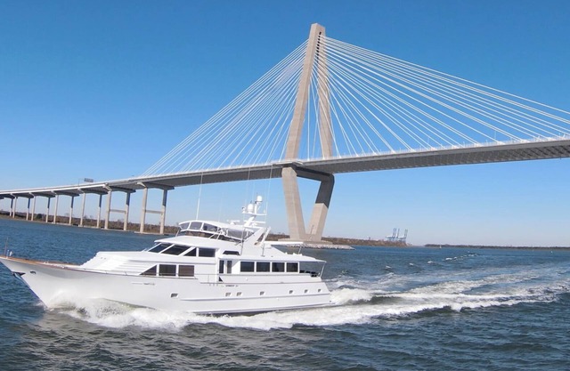 Miss Emily - Dockside Downtown on a Super Yacht!