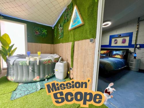 MissionScope Maison avec Jacuzzi à 5 min du Parc