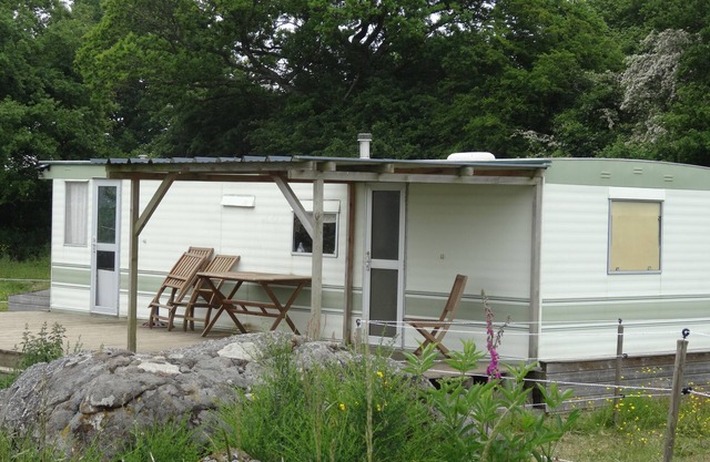 Mobile home at the Equestrian Center