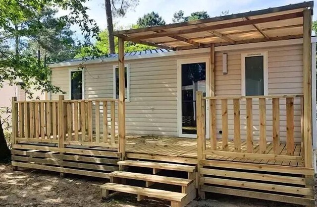 Mobile home Einfache Terrasse
