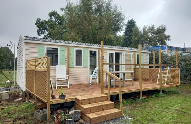 Mobile home in campsite, ideal for families, close to beaches