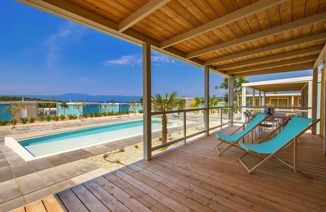 Mobile Home in Omisalj by Pusca Bay Beach
